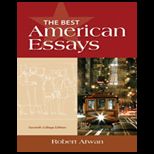 Best American Essays, College Edition