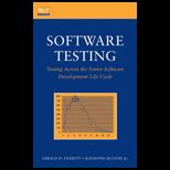 Software Testing Testing Across the Entire Software Development Life Cycle