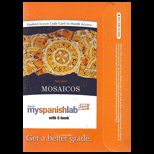 Mosaicos MySpanishLab Access (1 Semester)