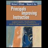 Principals Improving Instruction   Supervision, Evaluation and Professional Development
