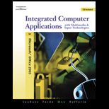 Integrated Computer Applications with Multimedia and Input Technologies, Modules 1 11 Text Only