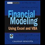 Financial Modeling Using Excel and VBA   With CD