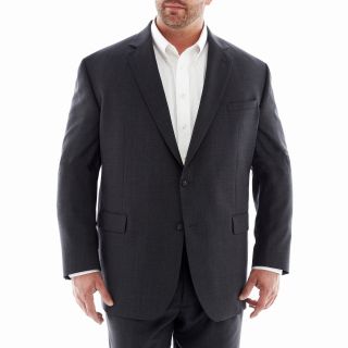 CLAIBORNE Charcoal Suit Jacket   Big and Tall, Mens
