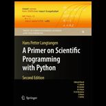 Primer on Scientific Programming with Python