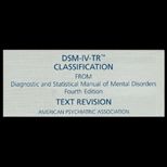 DSM IV TR Classification Sheets