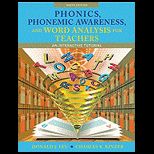 Phonics, Phonemic Awareness, and Word Analysis