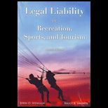 Legal Liability in Recreation and Sports