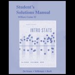 Intro Statistics   Students Solution Manual