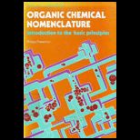 Organic Chemical Nomenclature