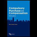 Compulsory Purchase and Compensation