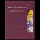AMBA 610 Course Pack (CUSTOM PACKAGE)
