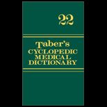Tabers Cyclopedic Medical Dictionary Index With Dvd