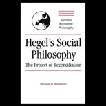 Hegels Social Philosophy