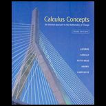 Calculus Concepts, Brief   Package