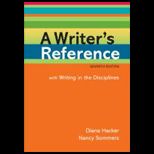 Writers Reference, With Writing in Disciplines