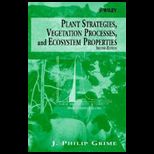 Plant Strategies, Vegetation Processes and .