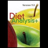 Diet Analysis Plus and 9.0 CD (Software) (Windows and Macintosh)