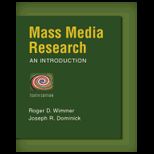 Mass Media Research  An Introduction