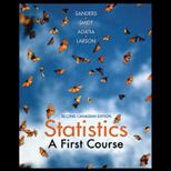 Statistics  First Course   With CD (Canadian)