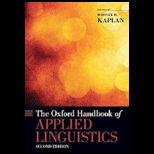 Oxford Handbook of Applied Linguistics