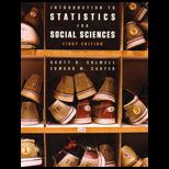 Intro. Stat. for Social Science Text (Canadian)
