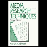 Media Research Techniques