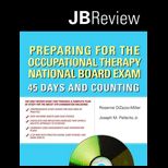 Preparing For The Occupational Therapy National Board Exam   With CD