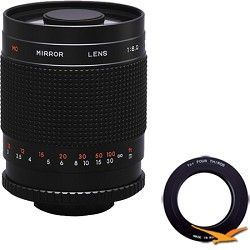 Rokinon 500M   500mm f/8.0 Mirror Lens for Olympus Micro 4/3