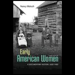 Early American Women A Documentary History 1600   1900