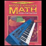 Middle Grades Math   Tools for Success Course 2   Pkg