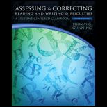 Assessing and Correcting Reading and Writing Difficulties Text Only