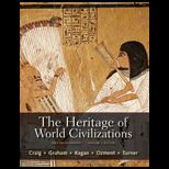 Heritage of Wrld. Civilizat Volume 1   With Access