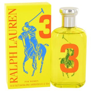 Big Pony Yellow 3 for Women by Ralph Lauren EDT Spray 3.4 oz