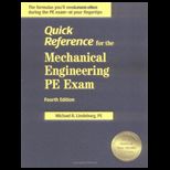 Quick Reference for the Mechanical Engineering PE Exam