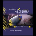 Intermediate Algebra Concepts and Applications   With 2 CDs