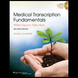 Medical Transcription Fundamentals Where Success Takes Root   With CD