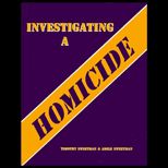 Investigating a Homicide Workbook