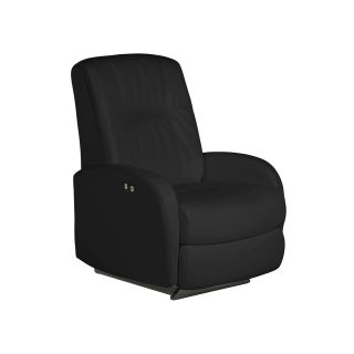 Best Chairs, Inc. Contemporary PerformaBlend Power Rocker Recliner, Black