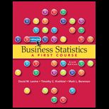 Business Statistics   With Access