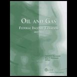 Oil and Gas Federal Income Taxation 2013 Edition