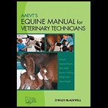AAEVTs Equine Manual for Veterinary Technicians
