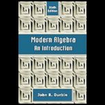 Modern Algebra  An Introduction