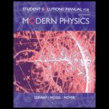 Modern Physics   Student Solutions Manual