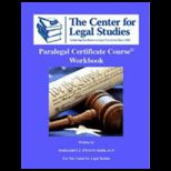 Paralegal Certificate Course Workbook