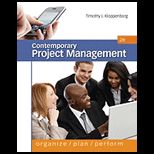 Contemporary Project Management   With CD and Access