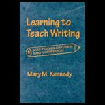 Learning to Teach Writing  Does Teacher Education Make a Difference?