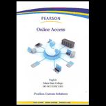 Pearson Online Access Card (CUSTOM)