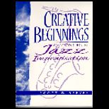 Creative Beginnings   Text Only