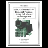 Mathematics of Personal Finance  Using a Calculator and Computer (Custom)