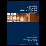Handbook of College and University Teaching A Global Perspective